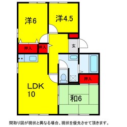 サンモールヒルズ弐番館の物件間取画像